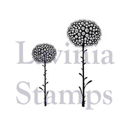 LAVINIA Stamp  Glow Flowers LAV388